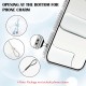 Husa compatibila cu IPhone 17 Air, Compatibila cu MagSafe, Contur Silver cu Pietre Husa compatibila cu IPhone 17 Air, Compatibila cu MagSafe, Contur Silver cu Pietre