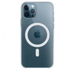 Husa transparenta pentru cu iPhone 13 Pro, cu incarcare tip MagSafe - ALC® Husa transparenta pentru cu iPhone 13 Pro, cu incarcare tip MagSafe - ALC®