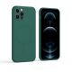 Husa culoarea Dark Green pentru cu iPhone 12 Pro Max, cu incarcare tip MagSafe - ALC®