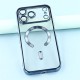Husa compatibila cu IPhone 17 Pro Max, ALC MOBILE, pentru telefon mobil cu protectie pentru camera, Tehnologie MagSafe, rezistenta la socuri, contur Albastru