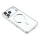 Husa compatibila cu IPhone 17 Pro Max, ALC MOBILE, pentru telefon mobil cu protectie pentru camera, Tehnologie MagSafe, rezistenta la socuri, contur Silver