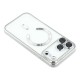 Husa compatibila cu IPhone 17 Pro Max, ALC MOBILE, pentru telefon mobil cu protectie pentru camera, Tehnologie MagSafe, rezistenta la socuri, contur Silver