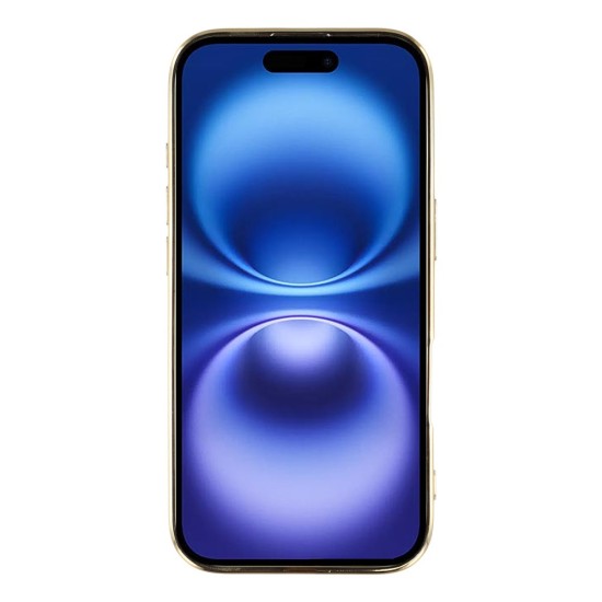 Husa compatibila cu IPhone 17, ALC MOBILE, pentru telefon mobil cu protectie pentru camera, Tehnologie MagSafe, rezistenta la socuri, contur Gold