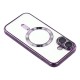 Husa compatibila cu IPhone 17, ALC MOBILE, pentru telefon mobil cu protectie pentru camera, Tehnologie MagSafe, rezistenta la socuri, contur Mov
