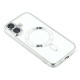Husa compatibila cu IPhone 17, ALC MOBILE, pentru telefon mobil cu protectie pentru camera, Tehnologie MagSafe, rezistenta la socuri, contur Silver