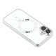 Husa compatibila cu IPhone 17, ALC MOBILE, pentru telefon mobil cu protectie pentru camera, Tehnologie MagSafe, rezistenta la socuri, contur Silver