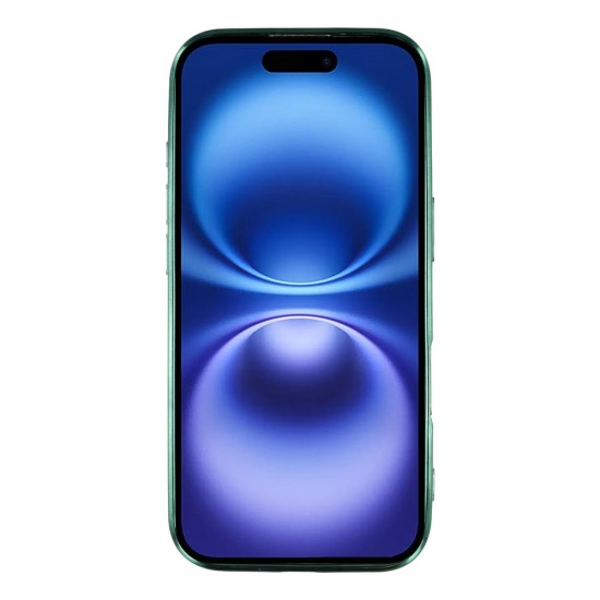 Husa compatibila cu IPhone 17, ALC MOBILE, pentru telefon mobil cu protectie pentru camera, Tehnologie MagSafe, rezistenta la socuri, contur Verde