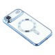Husa compatibila cu IPhone 17 Air, ALC MOBILE, pentru telefon mobil cu protectie pentru camera, Tehnologie MagSafe, rezistenta la socuri, contur Albastru