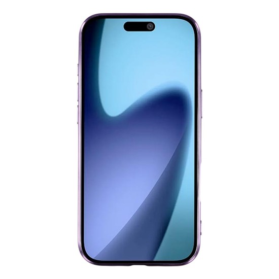 Husa compatibila cu IPhone 17 Air, ALC MOBILE, pentru telefon mobil cu protectie pentru camera, Tehnologie MagSafe, rezistenta la socuri, contur Mov