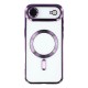 Husa compatibila cu IPhone 17 Air, ALC MOBILE, pentru telefon mobil cu protectie pentru camera, Tehnologie MagSafe, rezistenta la socuri, contur Mov