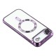 Husa compatibila cu IPhone 17 Air, ALC MOBILE, pentru telefon mobil cu protectie pentru camera, Tehnologie MagSafe, rezistenta la socuri, contur Mov