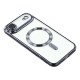 Husa compatibila cu IPhone 17 Air, ALC MOBILE, pentru telefon mobil cu protectie pentru camera, Tehnologie MagSafe, rezistenta la socuri, contur Negru