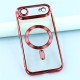 Husa compatibila cu IPhone 17 Air, ALC MOBILE, pentru telefon mobil cu protectie pentru camera, Tehnologie MagSafe, rezistenta la socuri, contur Rosu