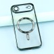 Husa compatibila cu IPhone 17 Air, ALC MOBILE, pentru telefon mobil cu protectie pentru camera, Tehnologie MagSafe, rezistenta la socuri, contur Verde
