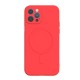 Husa culoarea Rosu pentru cu iPhone 13 Pro, cu incarcare tip MagSafe - ALC®