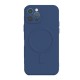 Husa culoarea Albasru pentru cu iPhone 13, cu incarcare tip MagSafe - ALC®