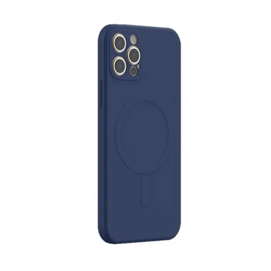 Husa culoarea Albasru pentru cu iPhone 13 Pro Max, cu incarcare tip MagSafe - ALC®