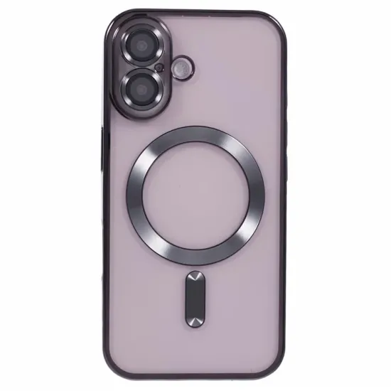 Husa compatibila cu IPhone 16 Plus, ALC MOBILE, pentru telefon mobil cu protectie pentru camera, Tehnologie MagSafe, rezistenta la socuri, contur Negru Husa compatibila cu IPhone 16 Plus, ALC MOBILE, pentru telefon mobil cu protectie pentru camera, Tehnologie MagSafe, rezistenta la socuri, contur Negru