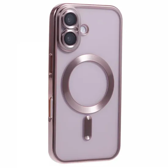 Husa compatibila cu IPhone 16 Plus, ALC MOBILE, pentru telefon mobil cu protectie pentru camera, Tehnologie MagSafe, rezistenta la socuri, contur Rose Husa compatibila cu IPhone 16 Plus, ALC MOBILE, pentru telefon mobil cu protectie pentru camera, Tehnologie MagSafe, rezistenta la socuri, contur Rose