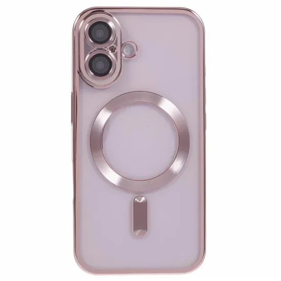 Husa compatibila cu IPhone 16 Plus, ALC MOBILE, pentru telefon mobil cu protectie pentru camera, Tehnologie MagSafe, rezistenta la socuri, contur Rose Husa compatibila cu IPhone 16 Plus, ALC MOBILE, pentru telefon mobil cu protectie pentru camera, Tehnologie MagSafe, rezistenta la socuri, contur Rose