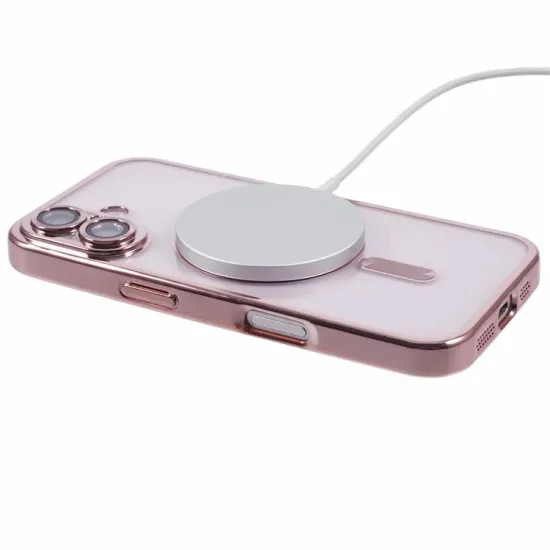 Husa compatibila cu IPhone 16 Plus, ALC MOBILE, pentru telefon mobil cu protectie pentru camera, Tehnologie MagSafe, rezistenta la socuri, contur Rose Husa compatibila cu IPhone 16 Plus, ALC MOBILE, pentru telefon mobil cu protectie pentru camera, Tehnologie MagSafe, rezistenta la socuri, contur Rose
