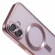 Husa compatibila cu IPhone 16 Plus, ALC MOBILE, pentru telefon mobil cu protectie pentru camera, Tehnologie MagSafe, rezistenta la socuri, contur Rose Husa compatibila cu IPhone 16 Plus, ALC MOBILE, pentru telefon mobil cu protectie pentru camera, Tehnologie MagSafe, rezistenta la socuri, contur Rose
