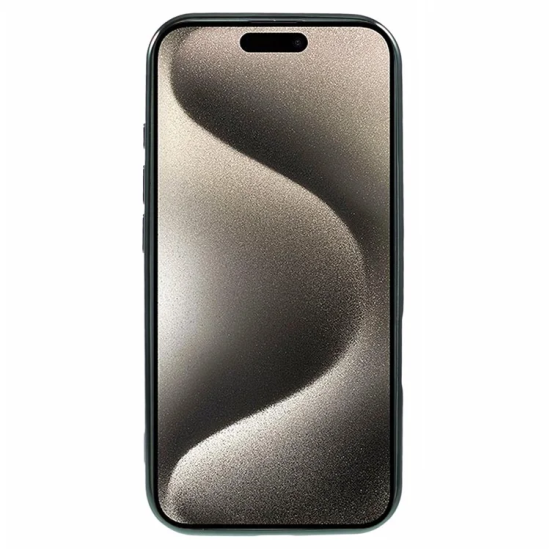 Husa compatibila cu IPhone 16 Plus, ALC MOBILE, pentru telefon mobil cu protectie pentru camera, Tehnologie MagSafe, rezistenta la socuri, contur Verde