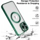 Husa MagSure Verde, compatibil cu IPhone 14 Pro