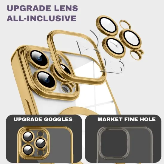 Husa MagSure Rose Gold, compatibil cu IPhone 11 Pro Max Husa MagSure Rose Gold, compatibil cu IPhone 11 Pro Max