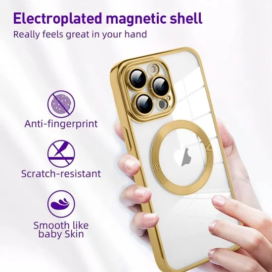Husa MagSure Rose Gold, compatibil cu IPhone 11 Pro Max Husa MagSure Rose Gold, compatibil cu IPhone 11 Pro Max