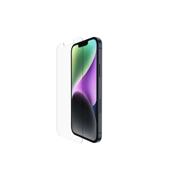 Folie protectie sticla securizata Compatibil cu IPhone 15 Plus, Transparent