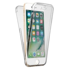 Husa TPU 360° fata + spate pentru iPhone 6 Plus, Transparent Husa TPU 360° fata + spate pentru iPhone 6 Plus, Transparent