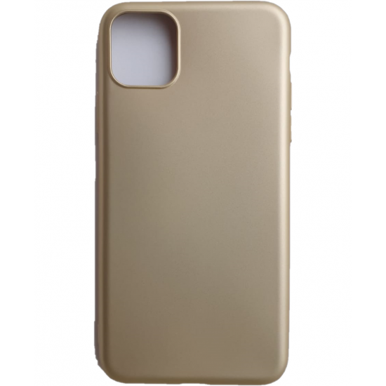 Husa pentru Apple IPhone 11 Pro Max 6.5”, Silicon Slim, Gold