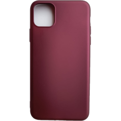 Husa pentru Apple IPhone 11 Pro Max 6.5”, Silicon Slim, Visiniu Husa pentru Apple IPhone 11 Pro Max 6.5”, Silicon Slim, Visiniu
