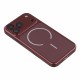Husa Skin pentru Transformare iPhone 17 Pro in iPhone 18 Pro – Design Premium, Compatibil MagSafe, Culoare Cherry