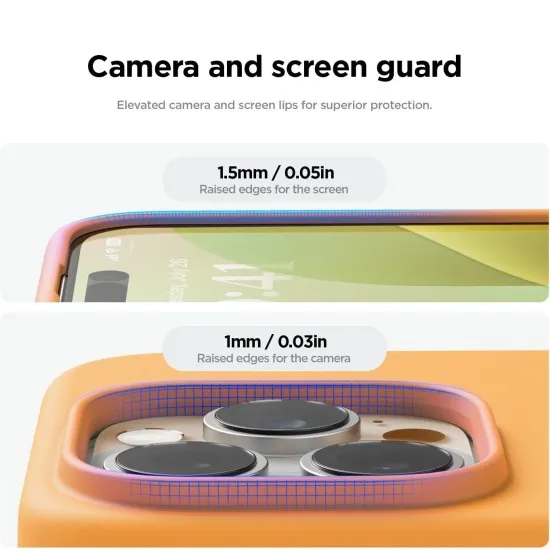 Husa Soft Touch, slim, ALC Mobile, anti soc, compatibila cu IPhone 16 Pro Max, Portocaliu Tpu Husa Soft Touch, slim, ALC Mobile, anti soc, compatibila cu IPhone 16 Pro Max, Portocaliu Tpu