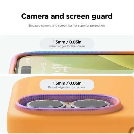 Husa Soft Touch, slim, ALC Mobile, anti soc, compatibila cu IPhone 16 Plus, Portocaliu Tpu Husa Soft Touch, slim, ALC Mobile, anti soc, compatibila cu IPhone 16 Plus, Portocaliu Tpu