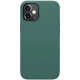 Husa silicon soft-touch compatibila cu Apple IPhone 11 pro, Dark Green