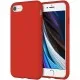 Husa Liquid soft touch compatibila cu Apple IPhone 7 / 8 / SE 2020, Red - ALC® Husa Liquid soft touch compatibila cu Apple IPhone 7 / 8 / SE 2020, Red - ALC®