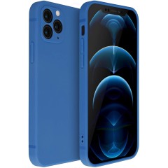 Husa Liquid soft touch compatibila cu Apple IPhone 11 Pro Max, Albastru - ALC® Husa Liquid soft touch compatibila cu Apple IPhone 11 Pro Max, Albastru - ALC®