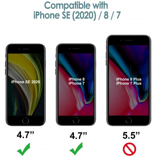 Husa Liquid soft touch compatibila cu Apple IPhone 7 / 8 / SE 2020, Intense Red - ALC®