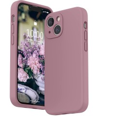 Husa Liquid soft touch compatibila cu Apple IPhone 13, Lilac Purple - ALC®