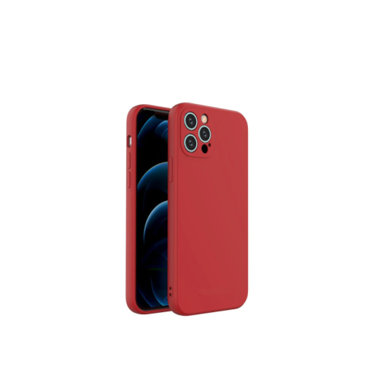 Husa Liquid soft touch compatibila cu Apple IPhone 11 Pro Max, Red - ALC®