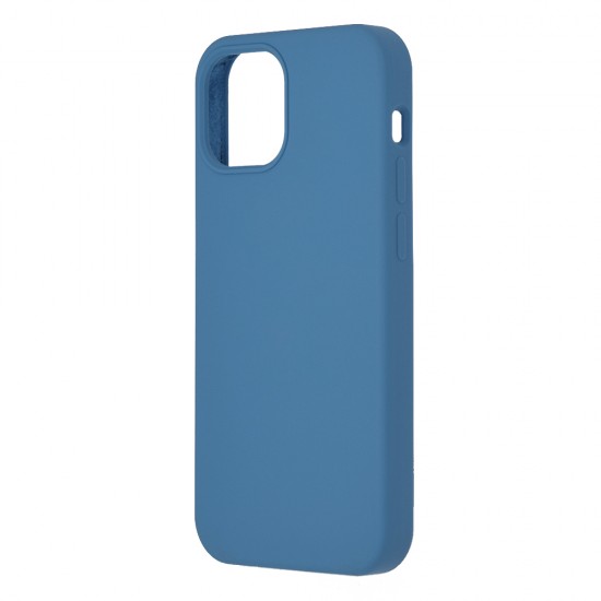Husa Liquid soft touch compatibila cu Apple IPhone 13 Pro, Albastru - ALC®