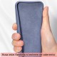Husa Liquid soft touch compatibila cu Apple IPhone 13 Pro, Albastru - ALC®