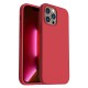 Husa Liquid soft touch compatibila cu Apple IPhone 11 Pro Max, Red - ALC®