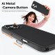 Husa compatibila cu iPhone 16 Pro, MagSafe, Design Woven, Soft Touch, Antisoc, Negru