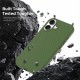 Husa compatibila cu iPhone 17, MagSafe, Design Woven, Soft Touch, Antisoc, Verde