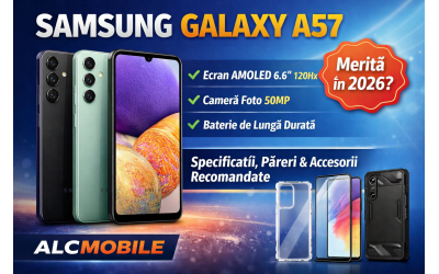 Samsung Galaxy A57 – Specificații, Păreri și Accesorii Recomandate | ALCMOBILE
