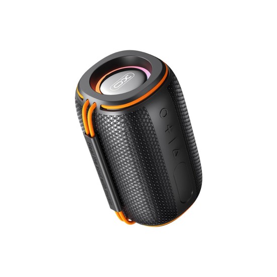 Boxa Portabila XO F57, Bluetooth 5.3, 10W, 1500mAh, TF Card, Wireless, Compacta, Orange/Black